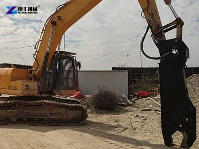 Hydrauliczne nożyce do koparki na sprzedaż w Singapurze