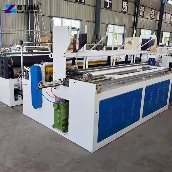 Paper Roll Rewinding Machine